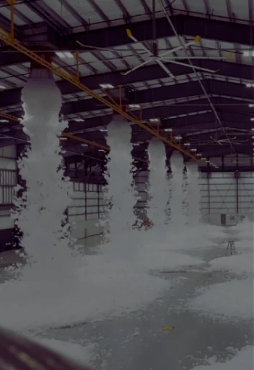 Extinción por espuma